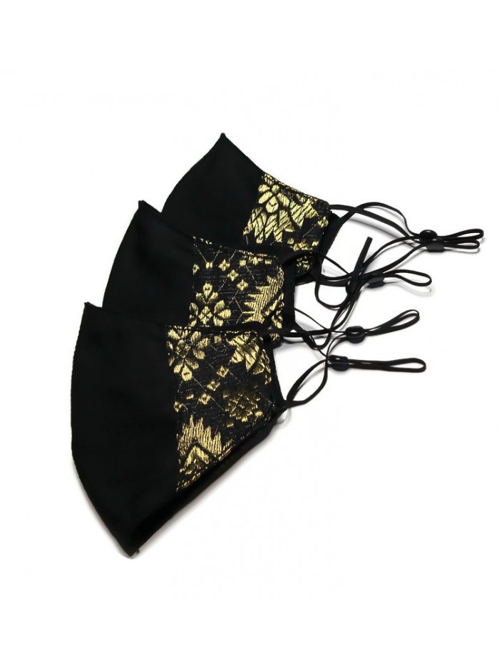 Aruna Mask Songket Palembang in Black