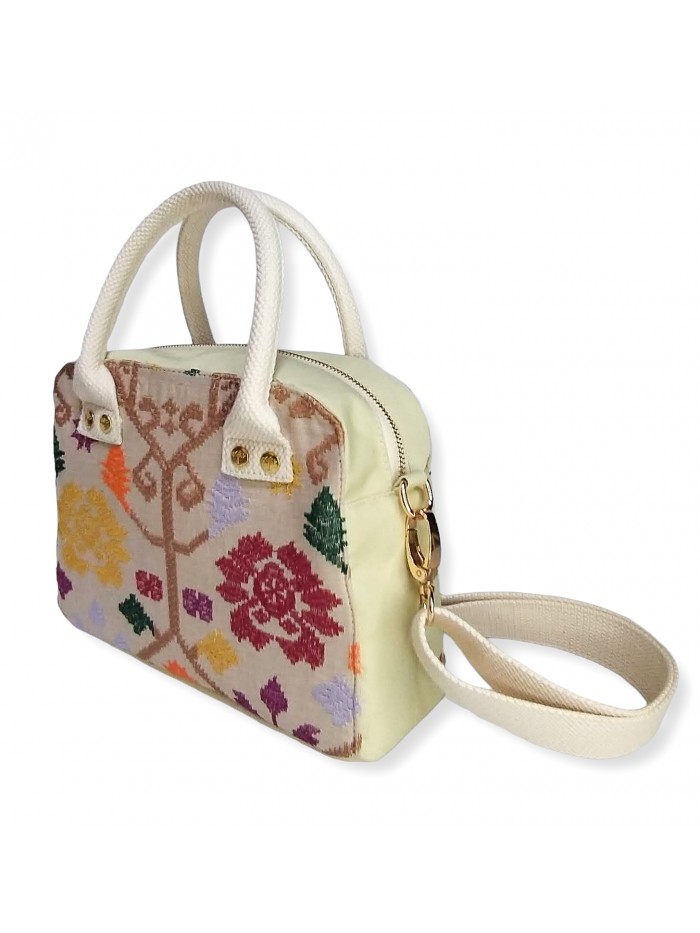 Maida Mini Bag Bali Songket in Beige variant 2 1