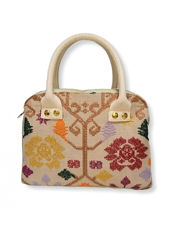 Maida Mini Bag Bali Songket in Beige variant 2 3