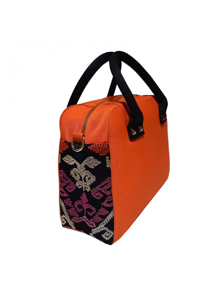 Maida Mini Bag Bali Songket in Orange variant 1 1