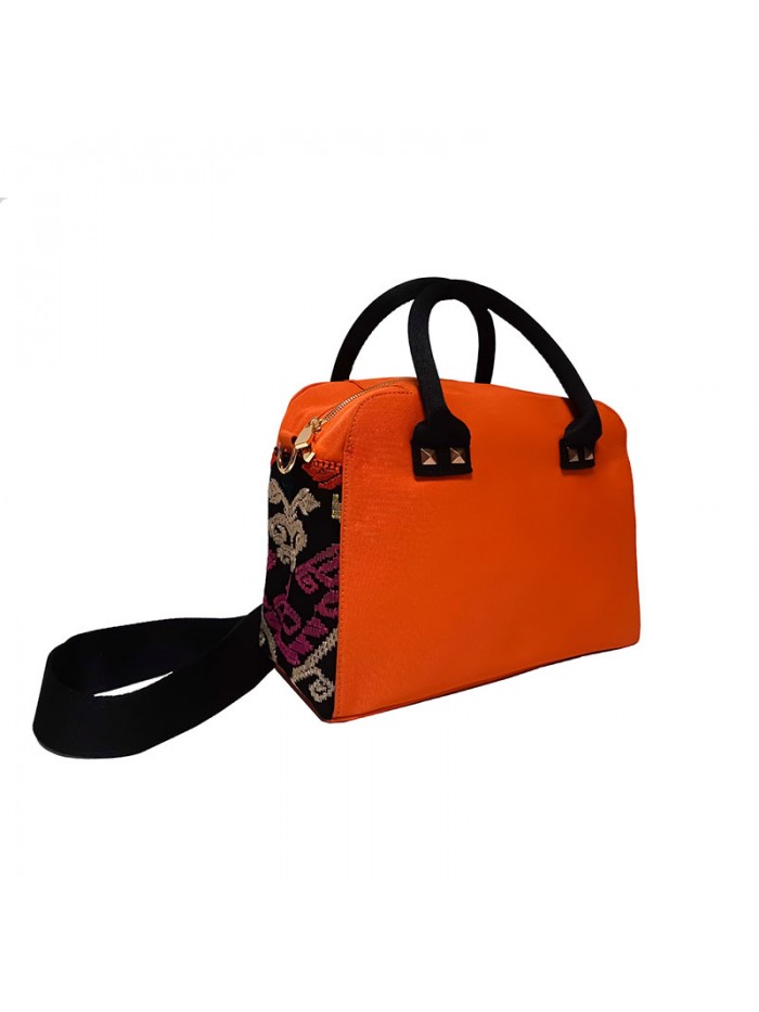 Maida Mini Bag Bali Songket in Orange variant 1 4