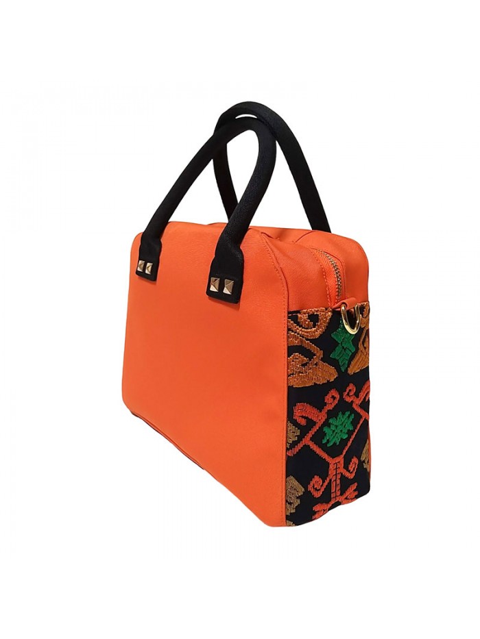 Maida Mini Bag Bali Songket in Orange variant 2 2