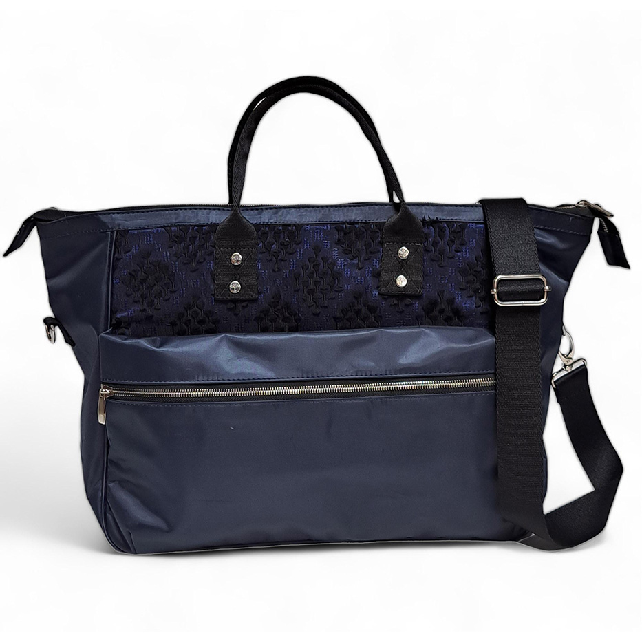 Nala Bag Tenun Ikat in Navy Blue 3