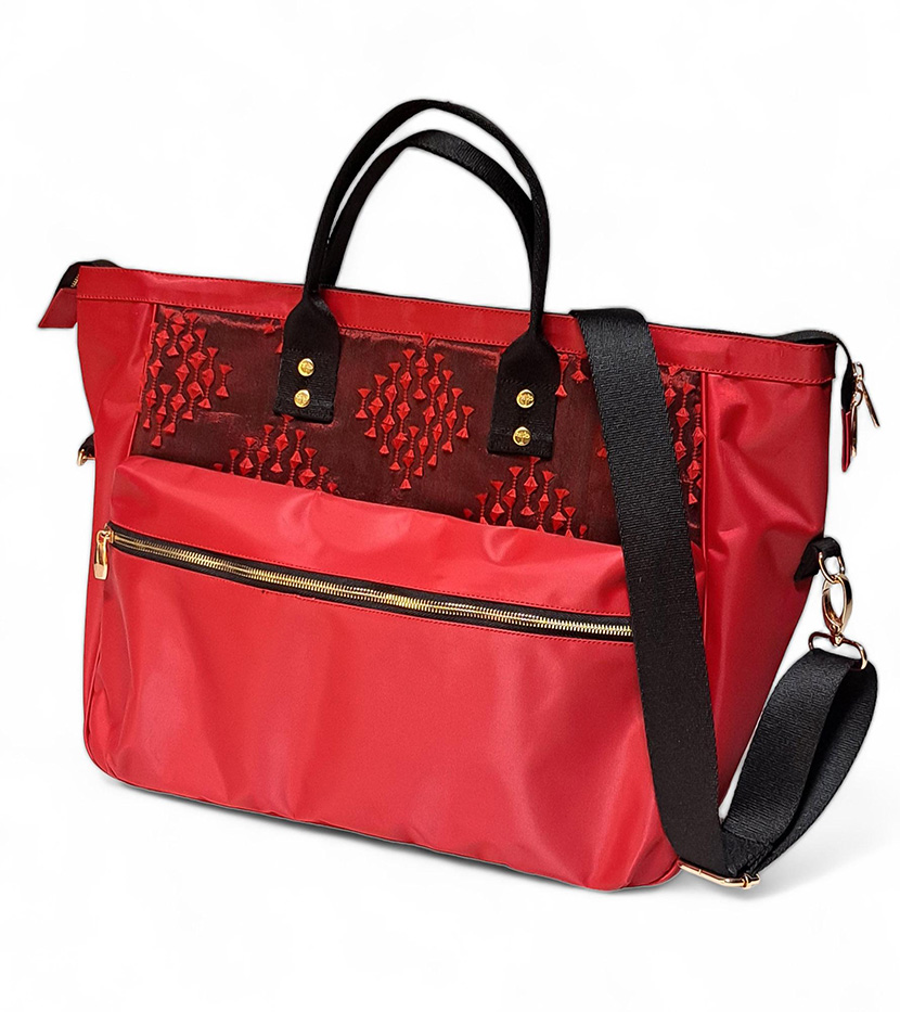 Nala Bag Tenun Ikat in Red 1