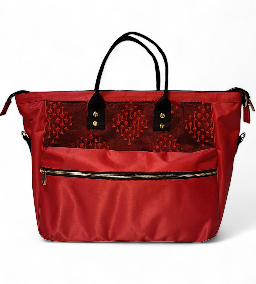 Nala Bag Tenun Ikat in Red 2