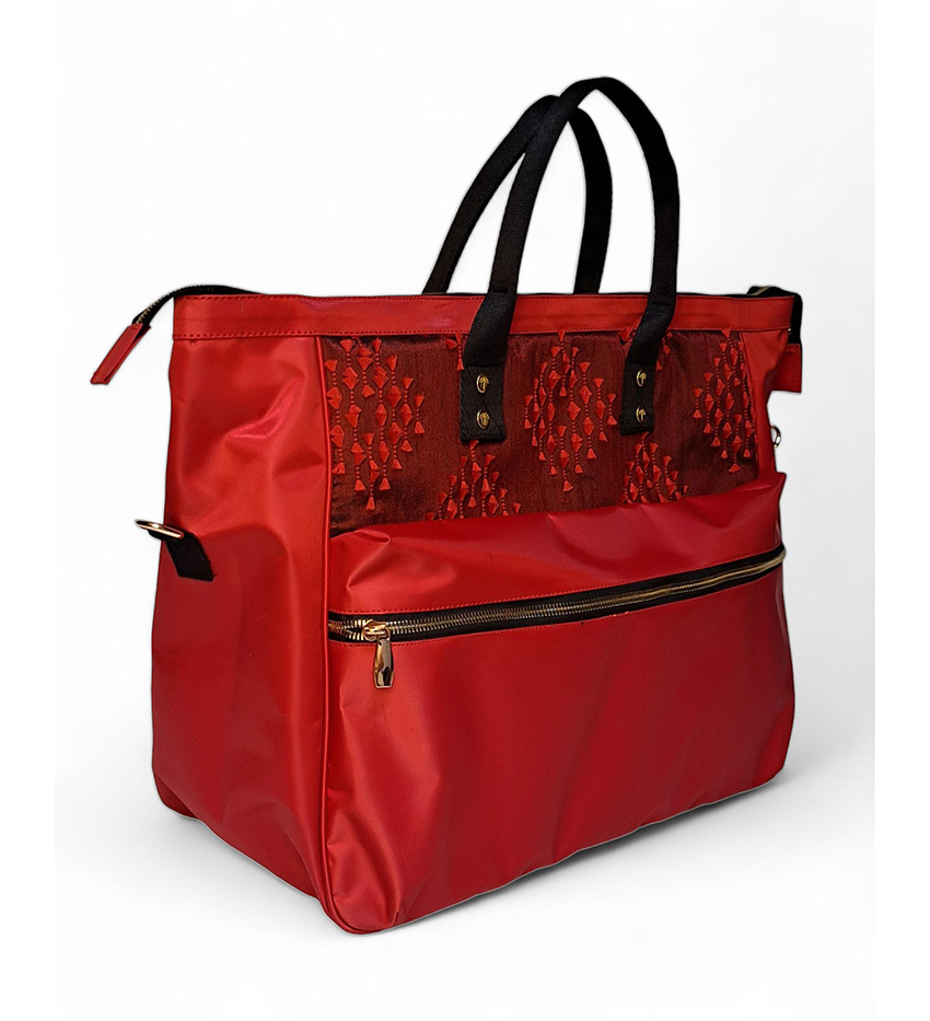 Nala Bag Tenun Ikat in Red 3