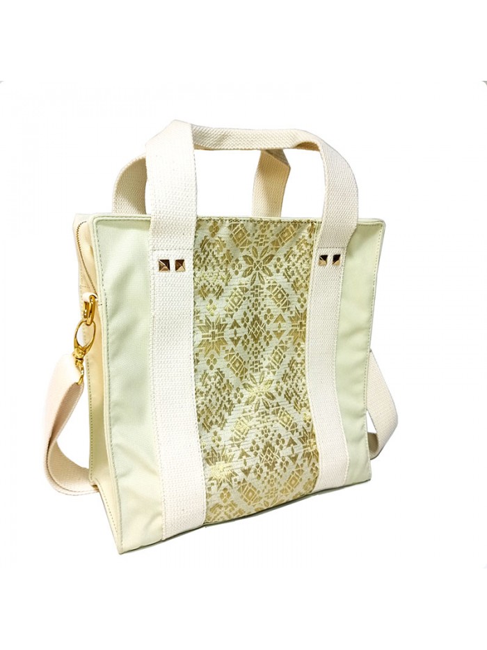 Naomi Bag Palembang Songket in Beige 1