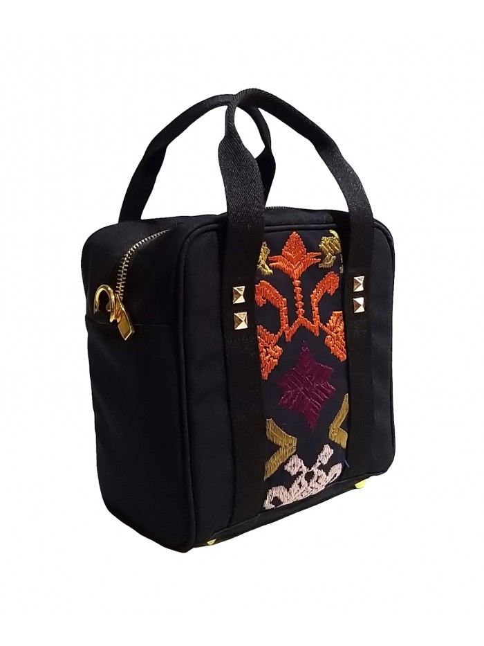 Naomi Mini Bag Bali Songket in Black 3