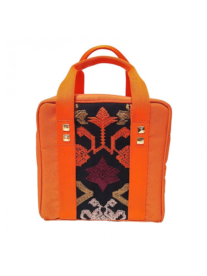 Naomi Mini Bag Bali Songket in Orange 2