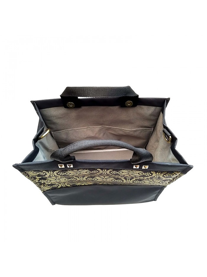 Salma Bag Palembang Songket in Black 4