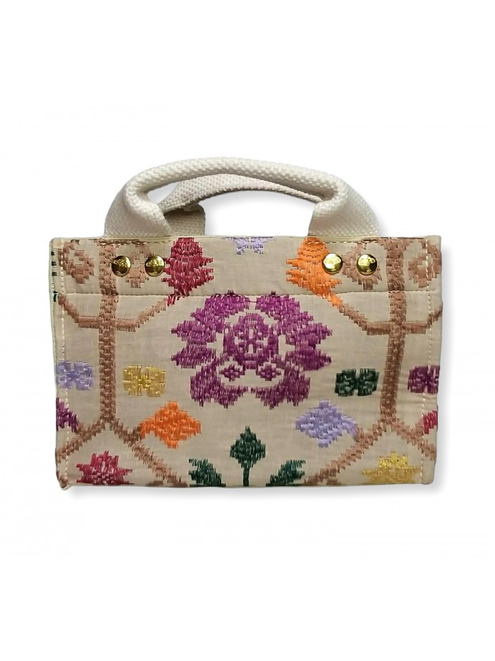 Salma Micro Bag Bali Songket in Beige variant 2 2