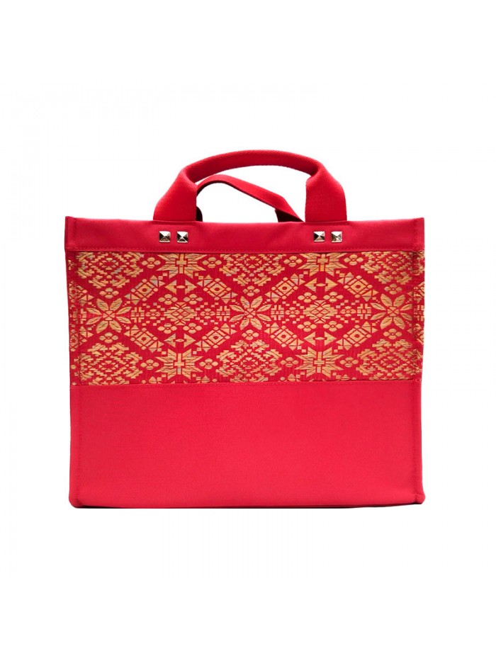 Salma Bag Palembang Songket in Red 2